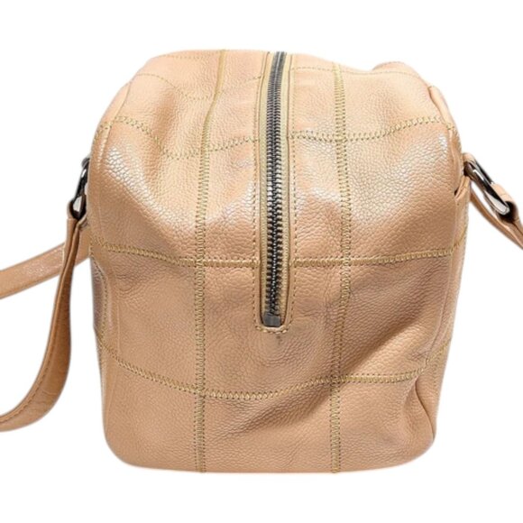 500525BU (S6) Chanel Hand Bag Brown Caviar Skin - Picture 2 of 9